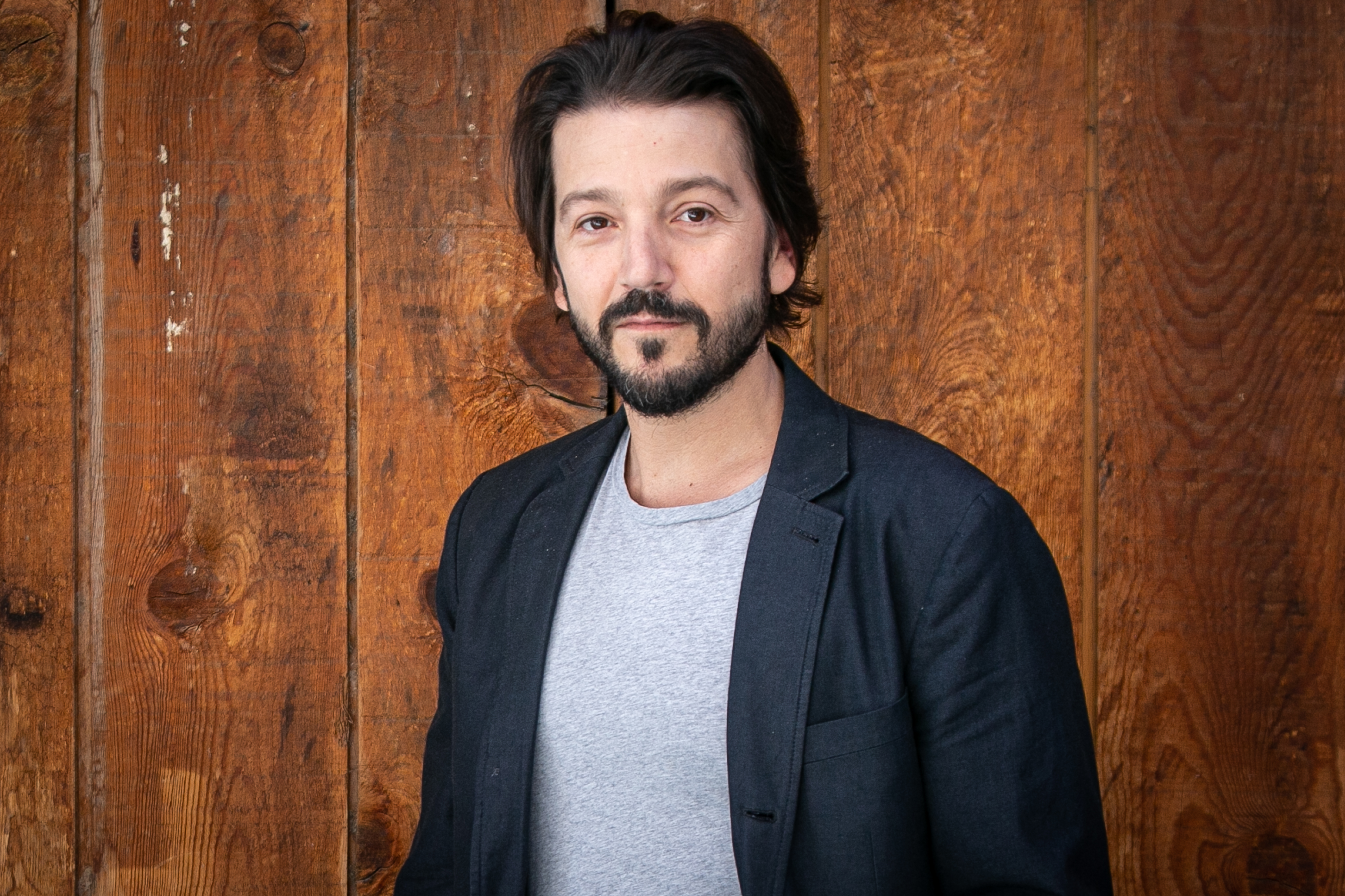 Cassian Andor actor Diego Luna poses for a photo in Spain