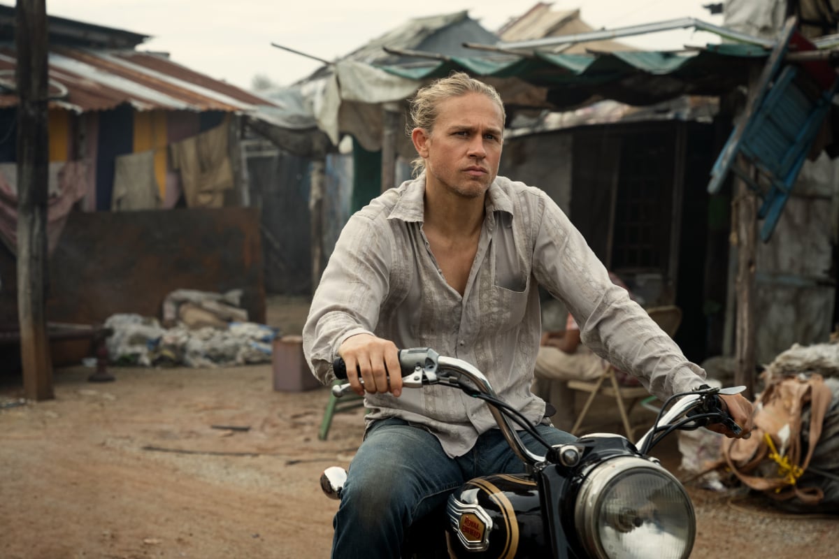 Charlie Hunnam in character in ‘Shantaram’