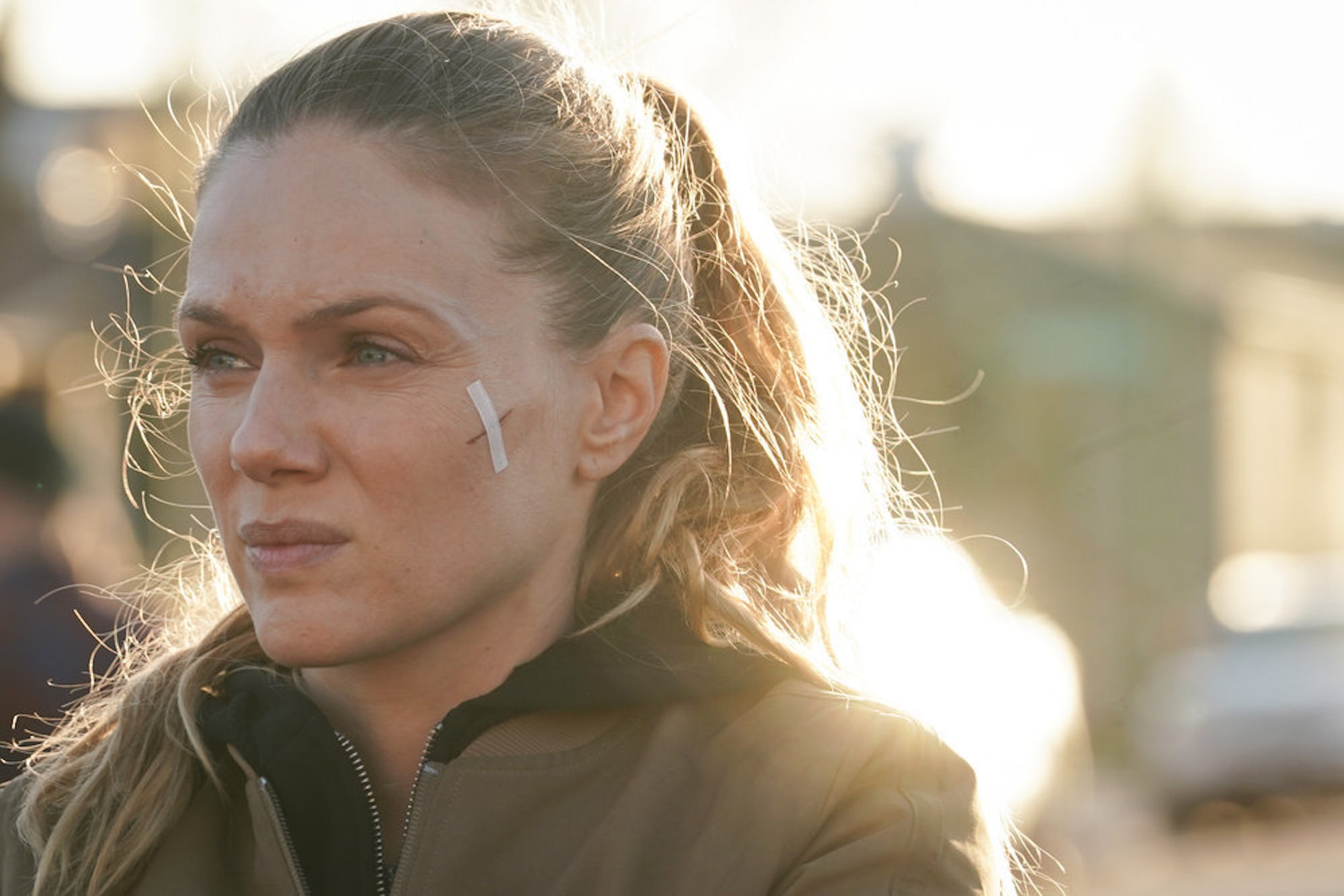 Tracy Spiridakos as Hailey Upton in the 'Chicago P.D.' Season 9 finale