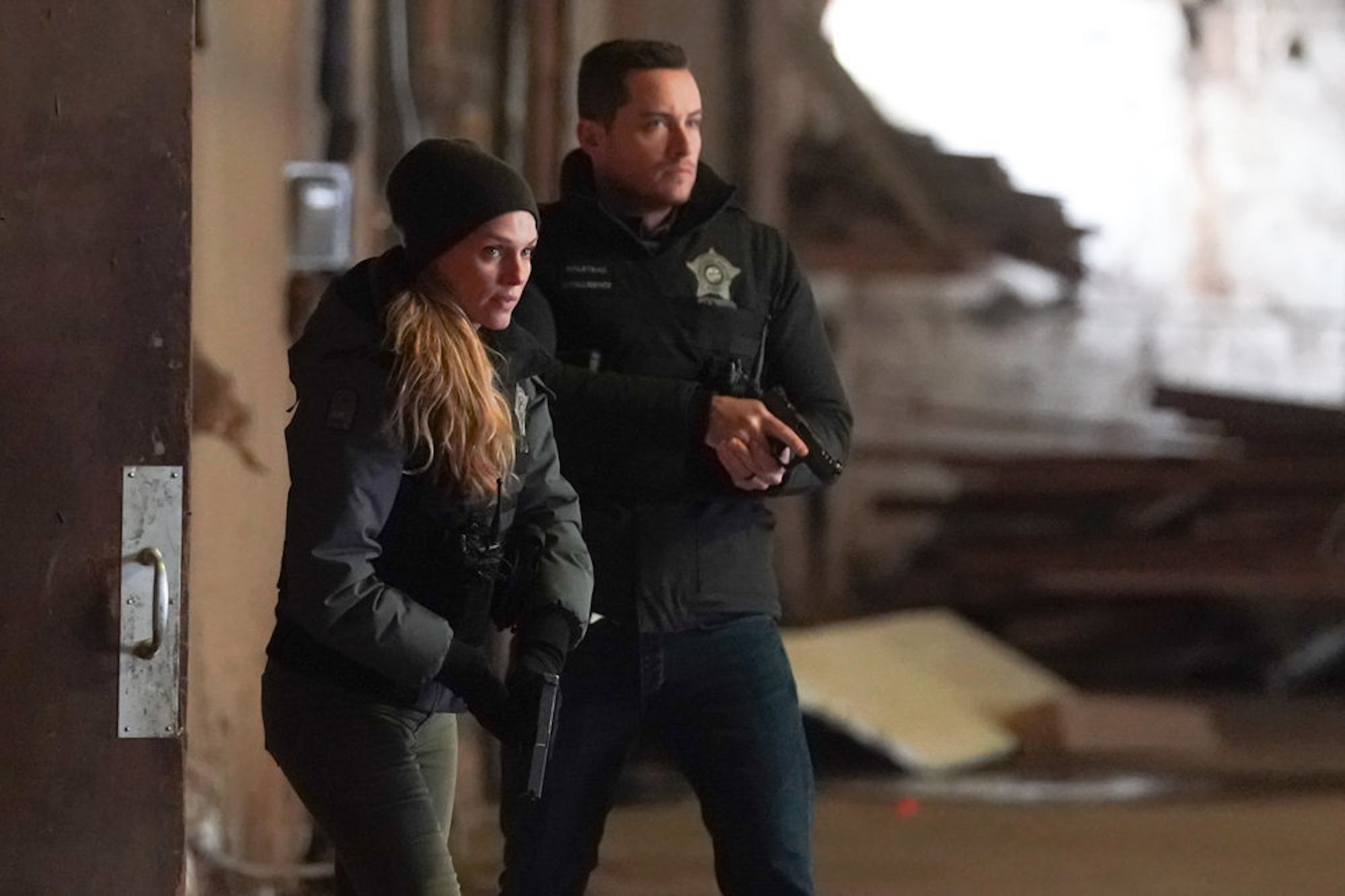 Tracy Spiridakos and Jesse Lee Soffer in 'Chicago P.D.' Season 9