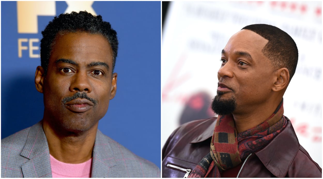 Chris Rock (left) attends a press event for the FX show 'Fargo' in 2020; Will Smith at a 'King Richard' publicity event in London in 2021. Smith apologized to Rock for the Oscars slap via video hoping for forgiveness, but Rock won't be calling anytime soon.