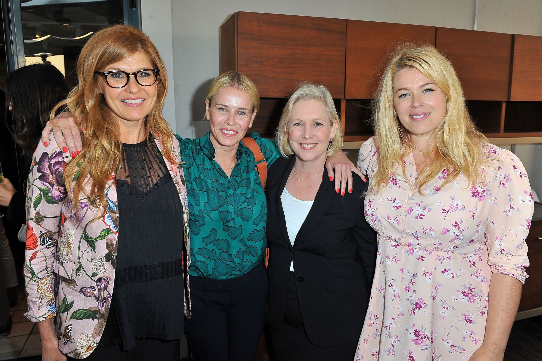 Connie Britton, Chelsea Handler, Kirsten Gillibrand, and Amanda de Cadenet at 'An Evening with Senator Gillibrand'