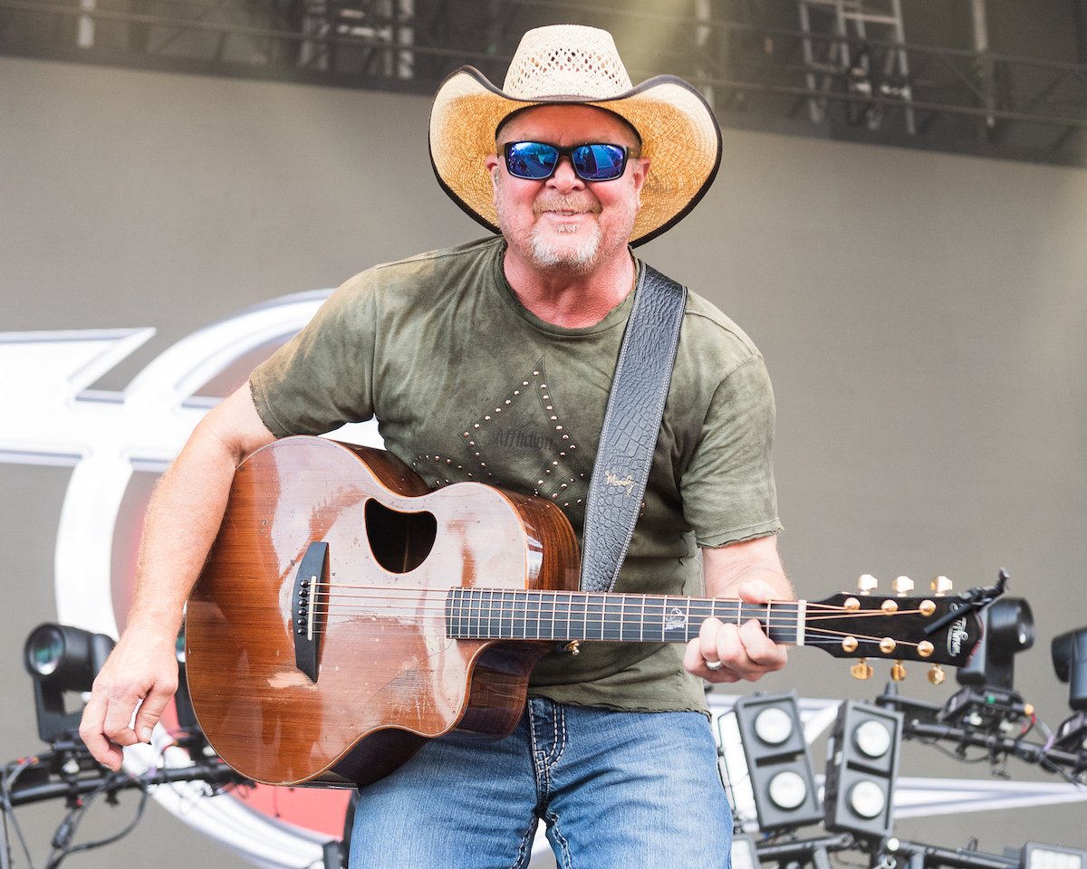 Tracy Lawrence performs onstage during the 2021 Tortuga Music Festival