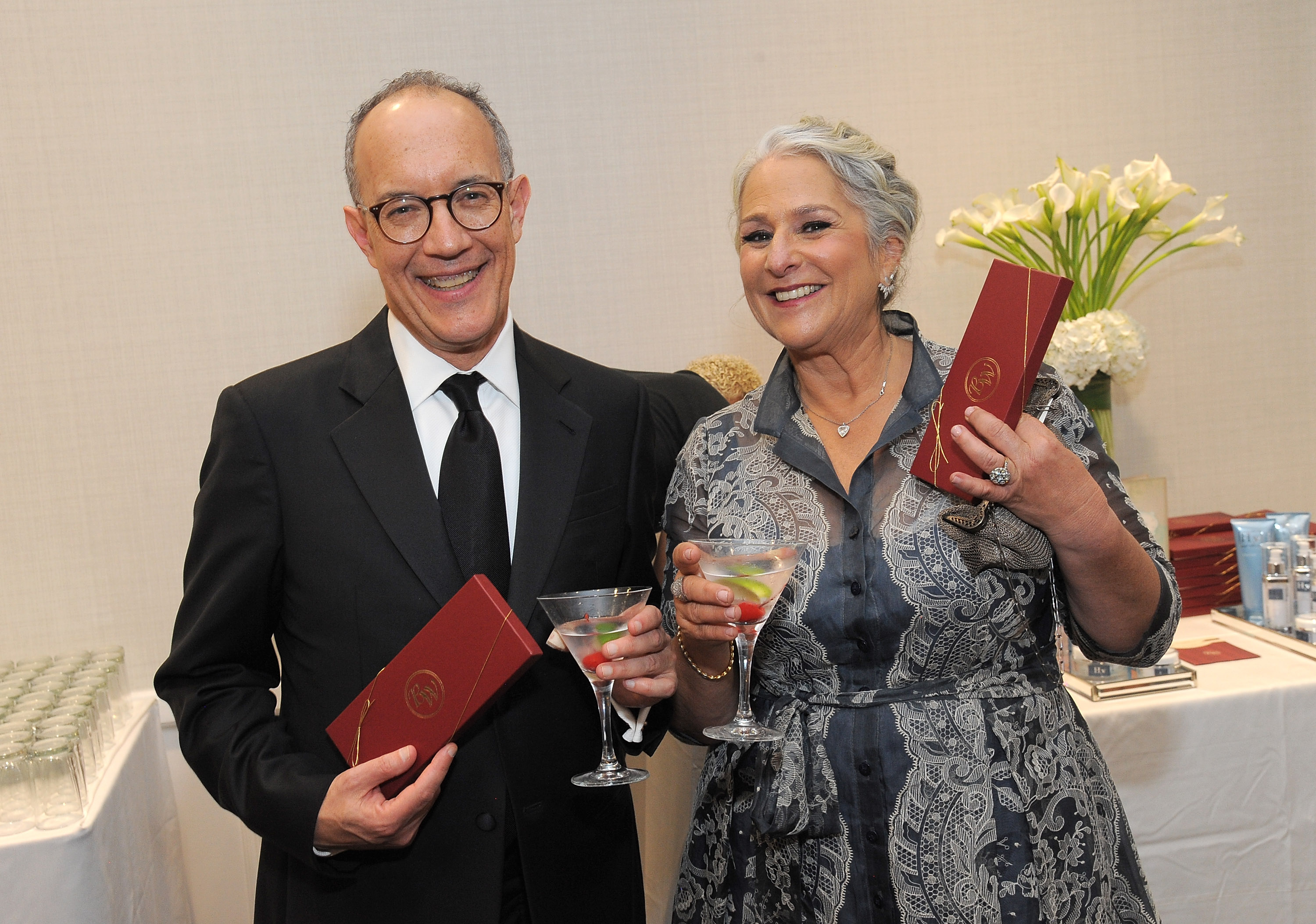 David Crane and Marta Kauffman attend the Backstage Creations Celebrity Retreat at The 2016 Writers Guild West Awards