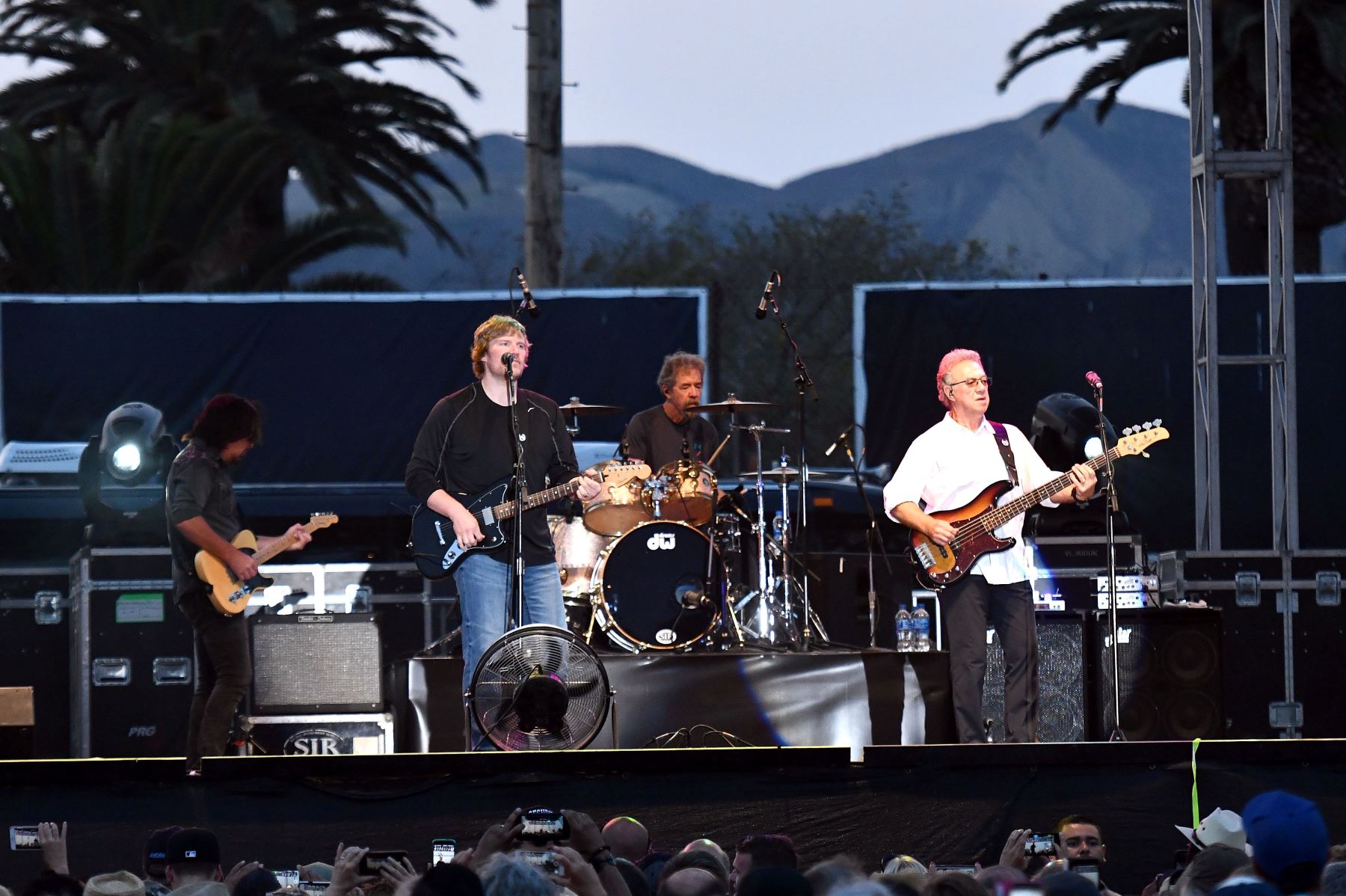 A Creedence Clearwater Revival concert at the Ventura County Fairgrounds in California