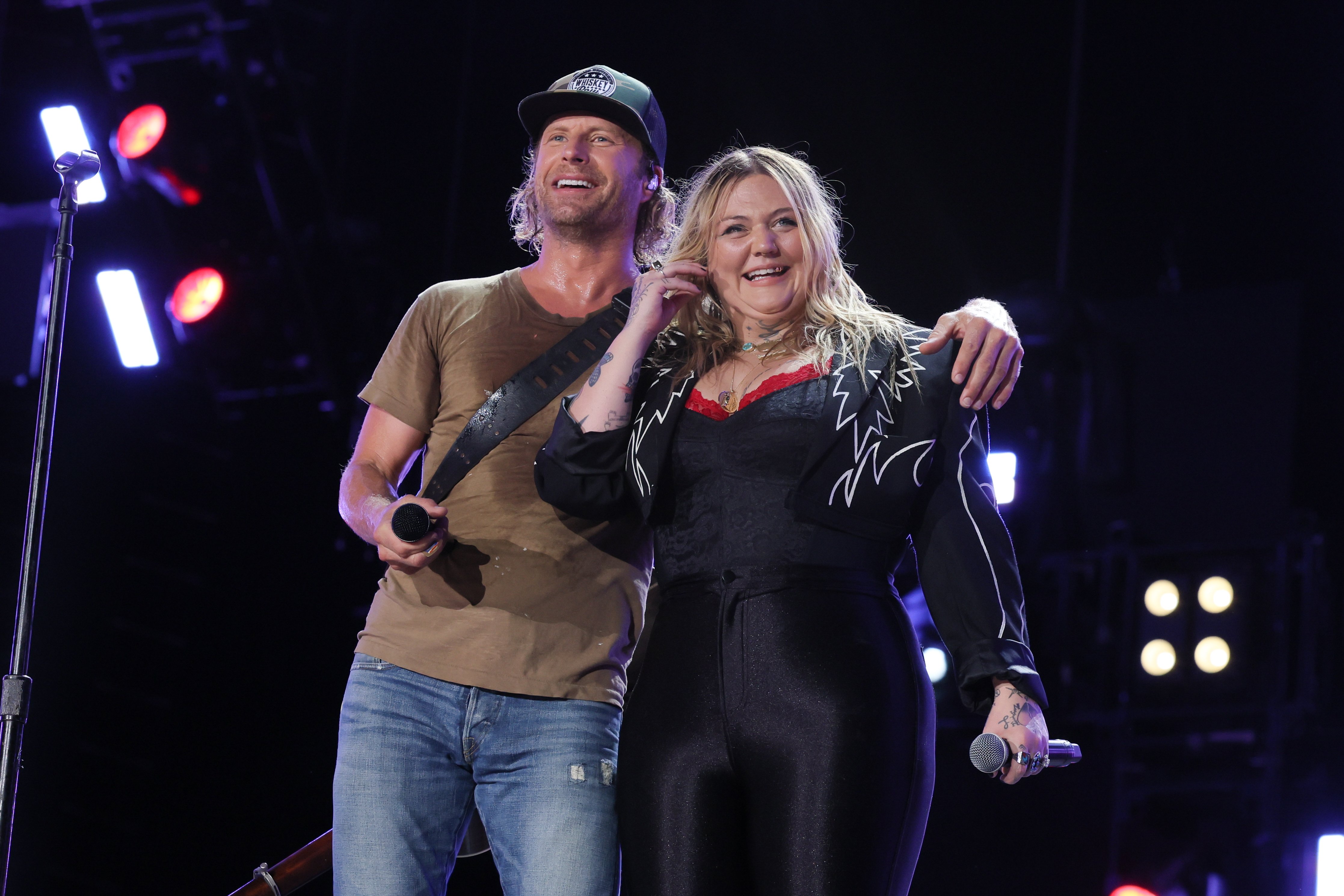 Elle King and Dierks Bentley perform during day 4 of CMA Fest 2022