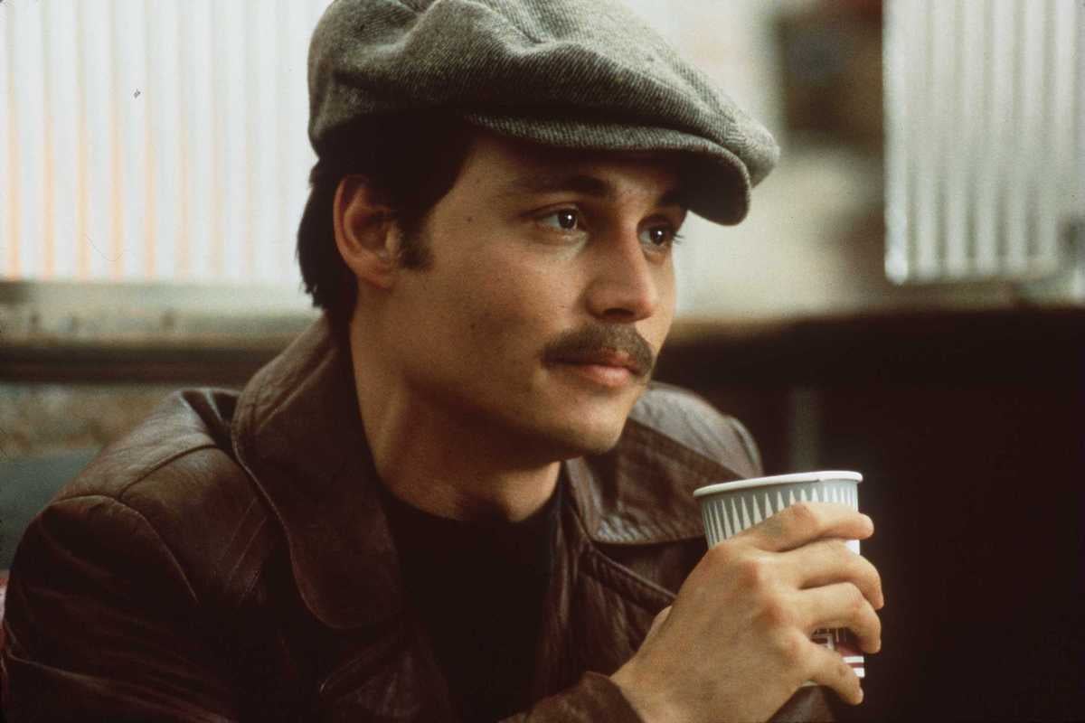 'Donnie Brasco' actor Johnny Depp as Donnie