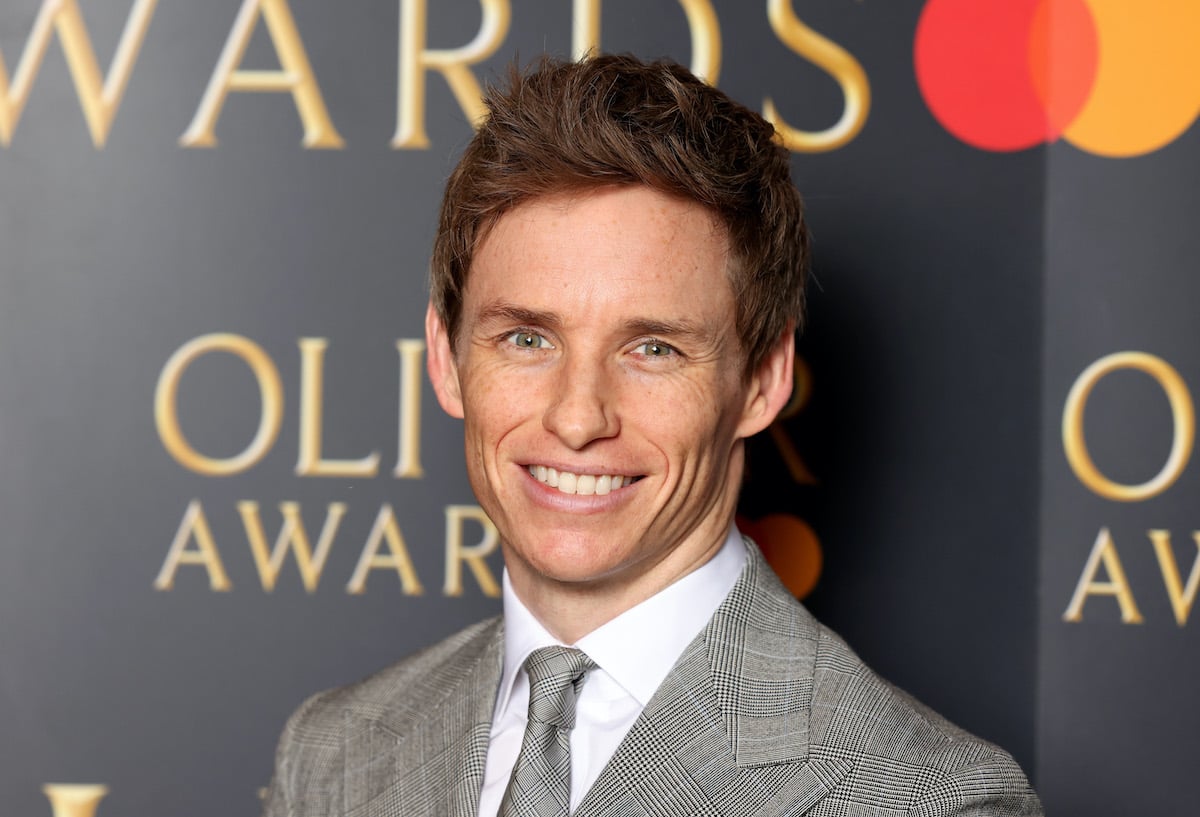 Eddie Redmayne smiling