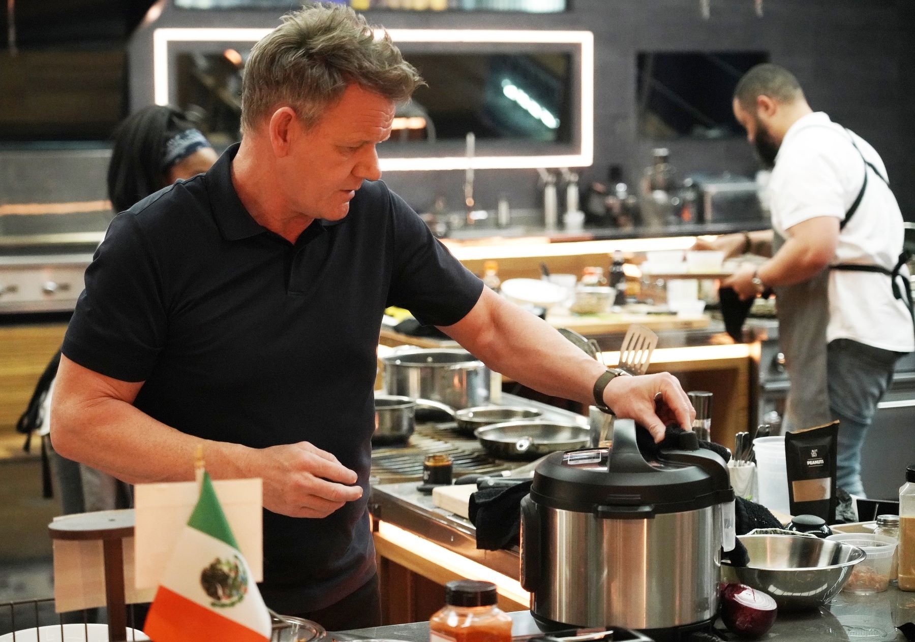 Chef Gordon Ramsay on the Fusion Confusion episode of 'Next Level Chef' aired on Fox