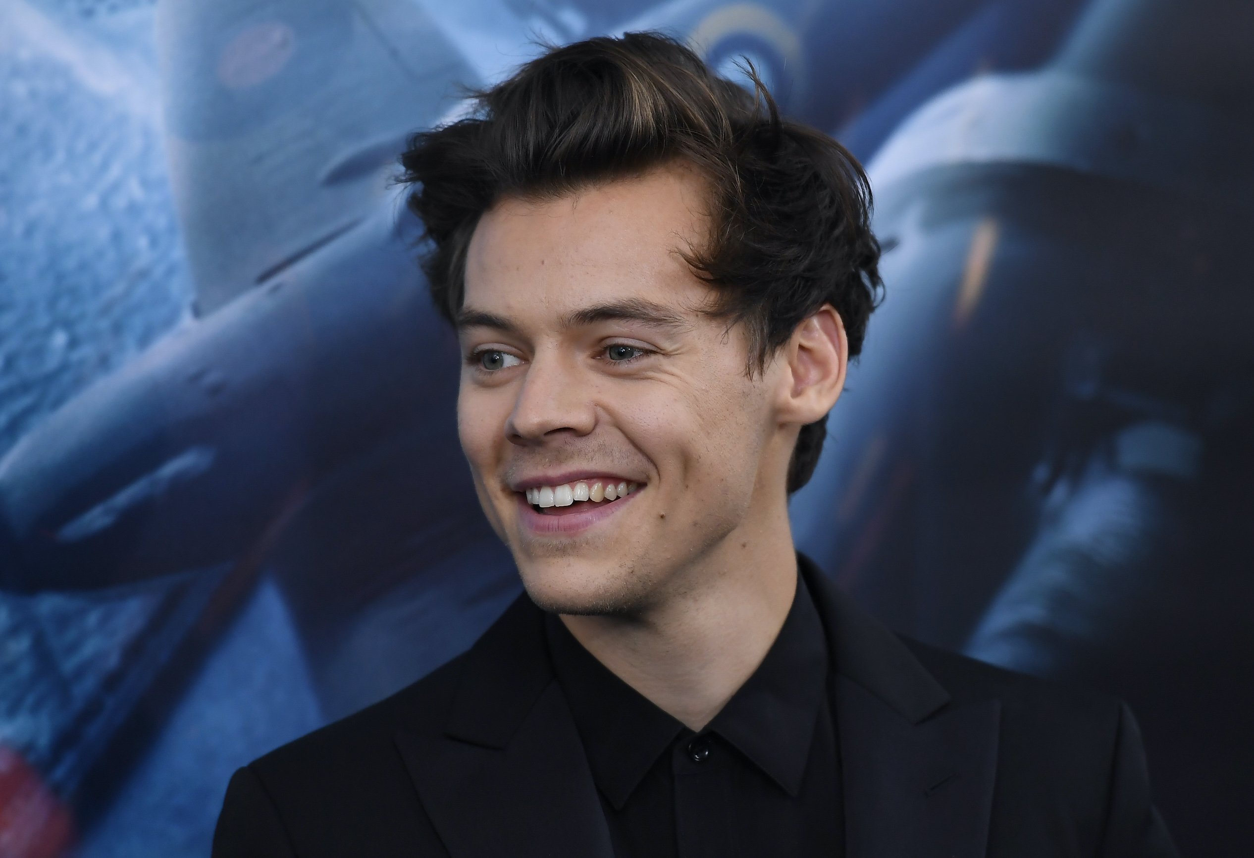 Harry Styles attends the movie premiere of Christophe Nolan's Dunkirk