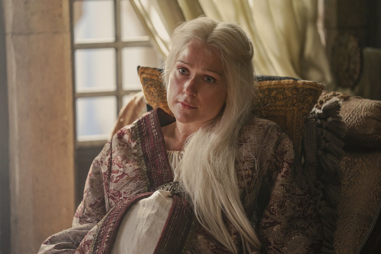 Sian Brooke as Aemma Arryn in the HBO series 'House of the Dragon.' Some viewers wished 'House of the Dragon' provided a trigger warning for its first episode, and they have a point.