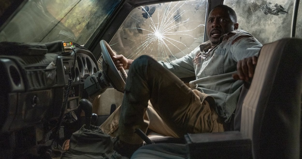 Idris Elba stars as Dr. Nate Samuels in the 2022 movie 'Beast.' Elba was once named Sexiest Man Alive, but he said there's an ugly part of his role in 'Beast.'