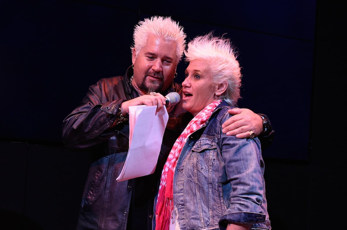 Is Anne Burrell related to Guy Fieri