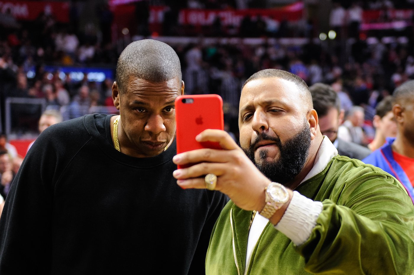 Jay-Z and DJ Khaled, who have a song together, 'God Did'