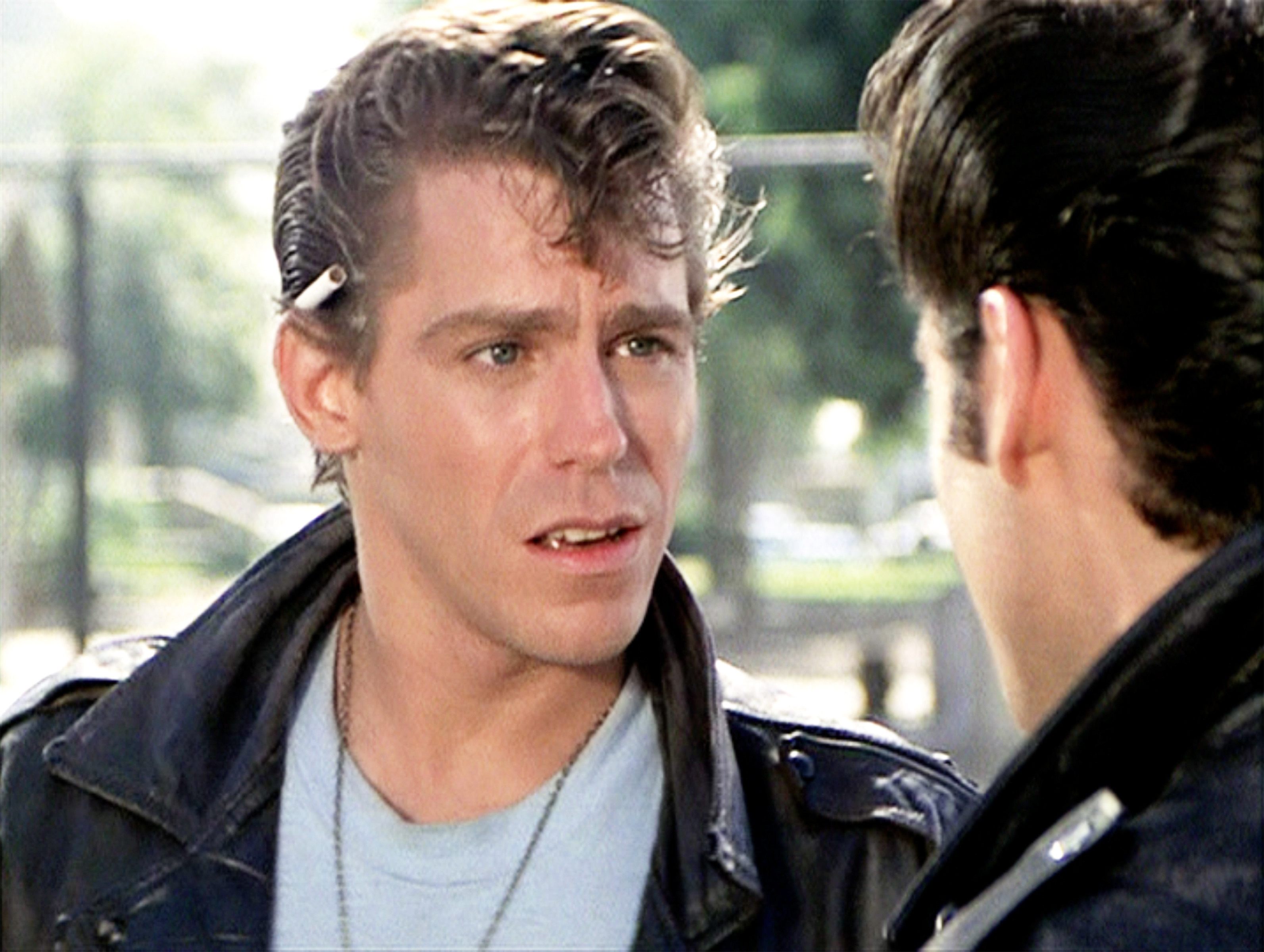 Jeff Conaway as Kenickie on the set of 'Grease'