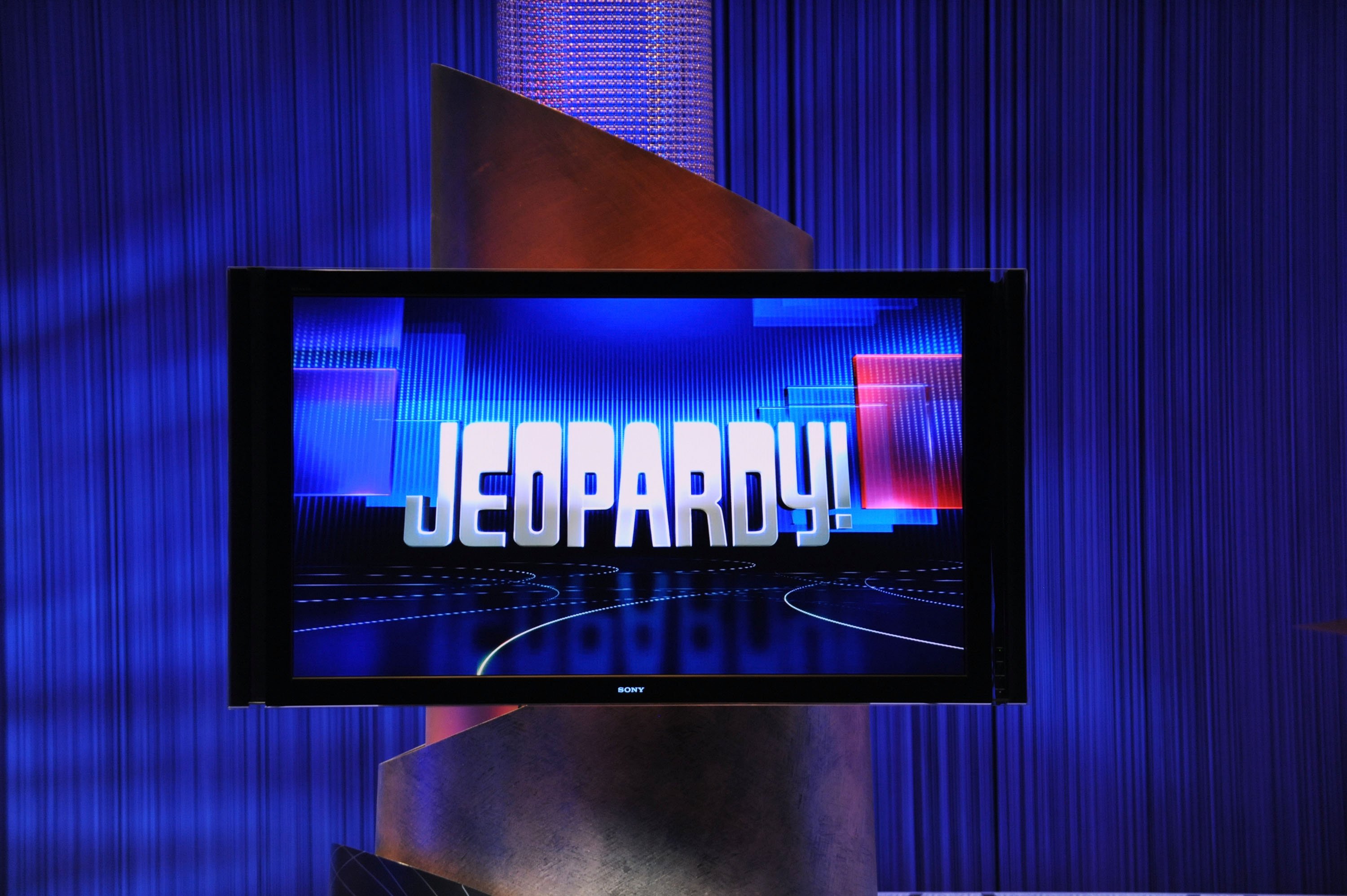 On the set of legendary quiz show 'Jeopardy!'