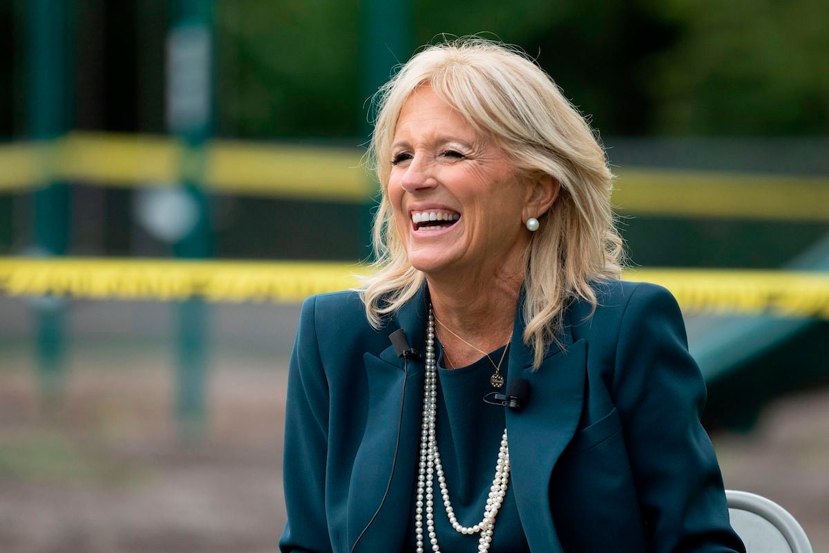 Jill Biden Post-It notes