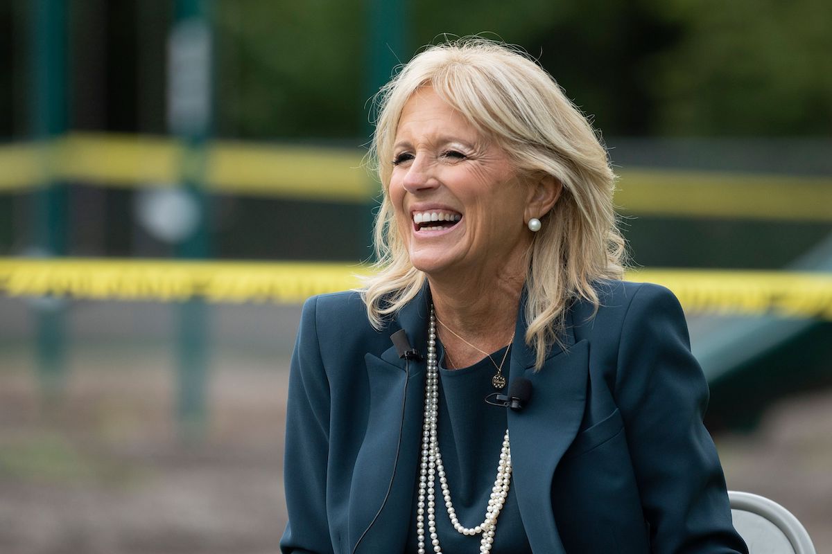 Jill Biden’s Trick for Hosting Large Dinner Parties Involves a Plethora of Post-It Notes