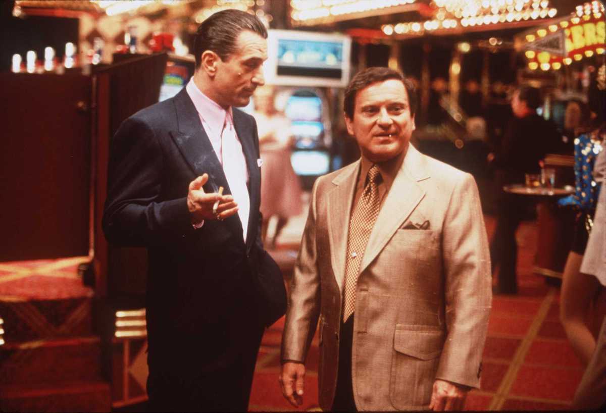 Joe Pesci (R) and Robert De Niro (L) in 'Casino'