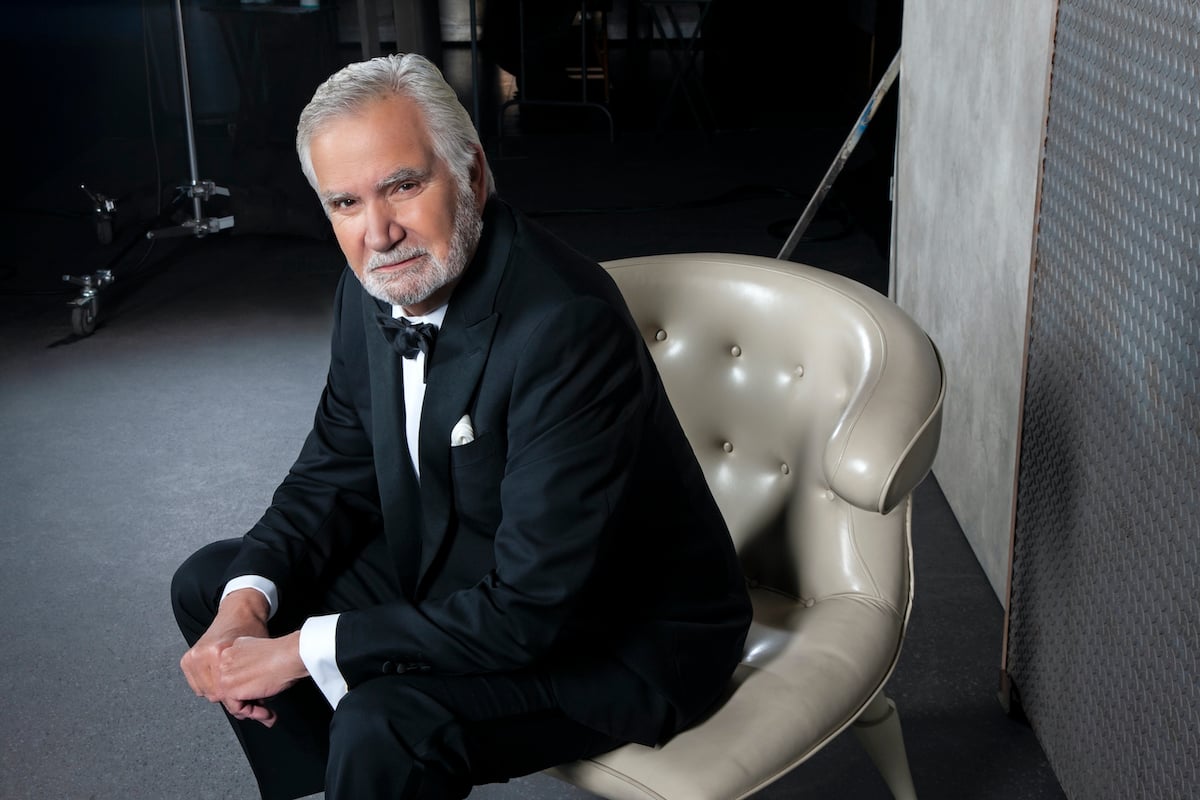 John McCook smiling