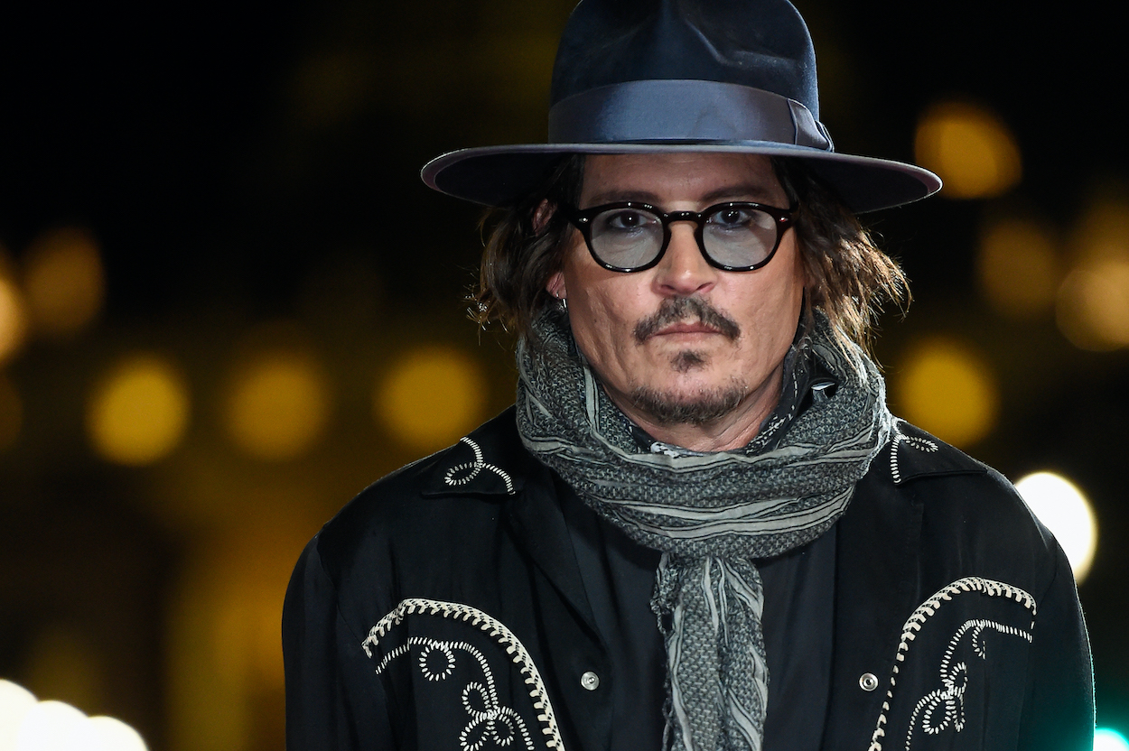 Johnny Depp at a red carpet event in Rome in 2021. Depp's next acting role remains beyond the horizon, but he just signed a lucrative contract to endorse cologne.