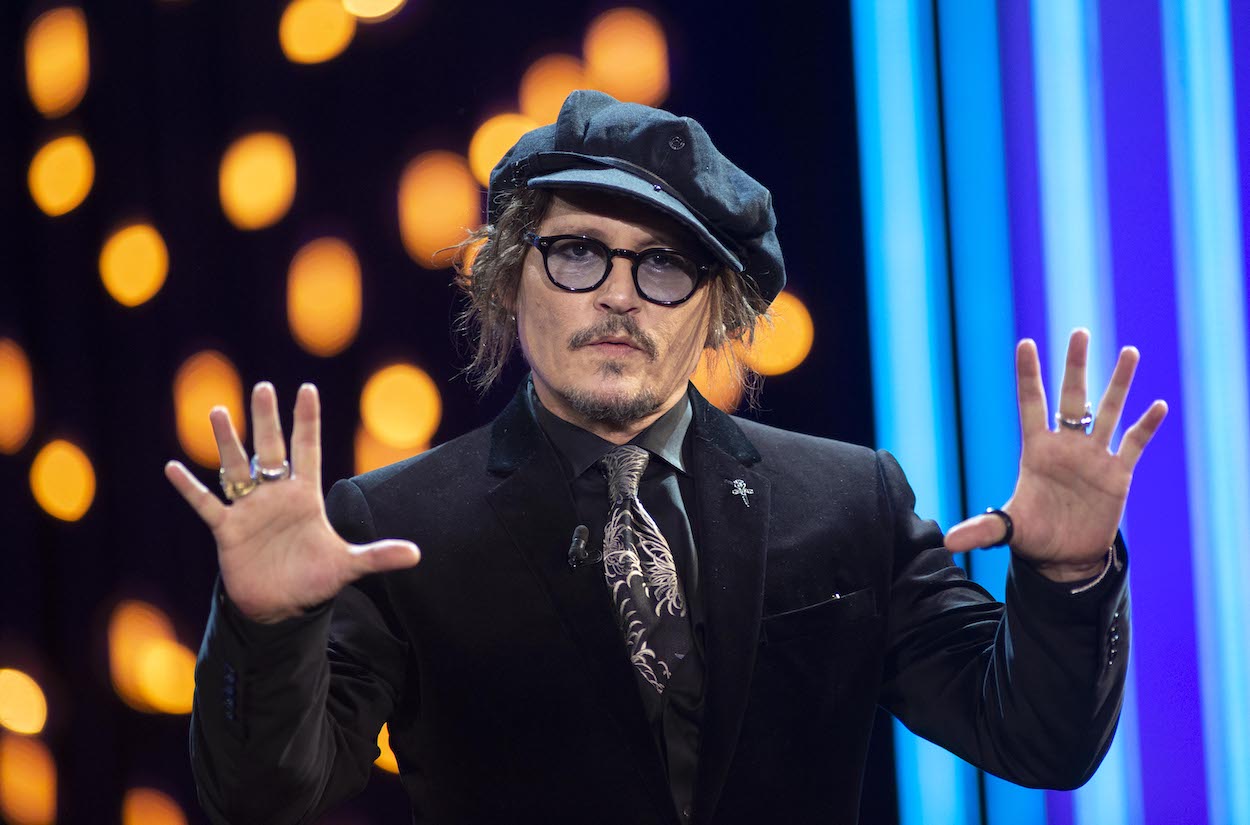 Johnny Depp attends the 2021 San Sebastian Film Festival. Depp's comeback after his trial vs. Amber Heard includes starring a French film and directing his first movie in 25 years.