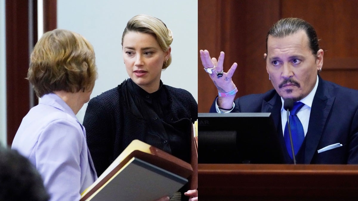 Johnny Depp (R) and Amber Heard (L) have both filed appeals to the verdict in their defamation trial 