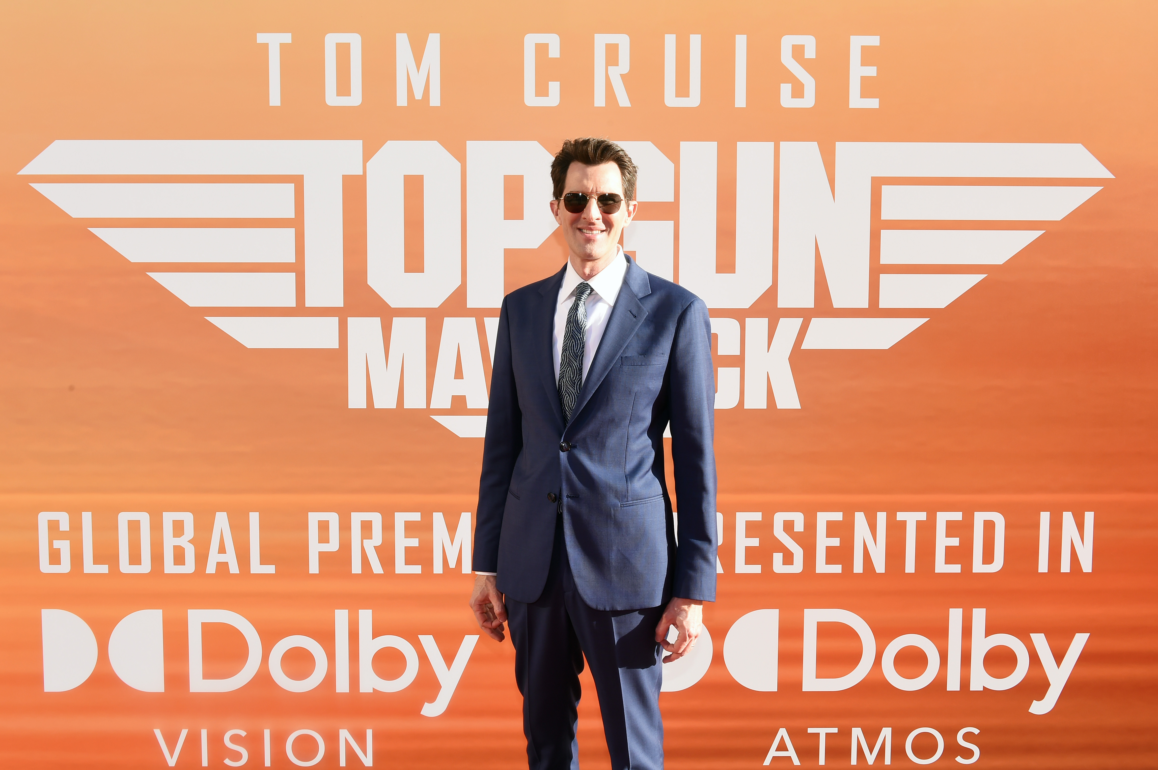Joseph Kosinski attends the premiere of Top Gun: Maverick which features a song by Lady Gaga