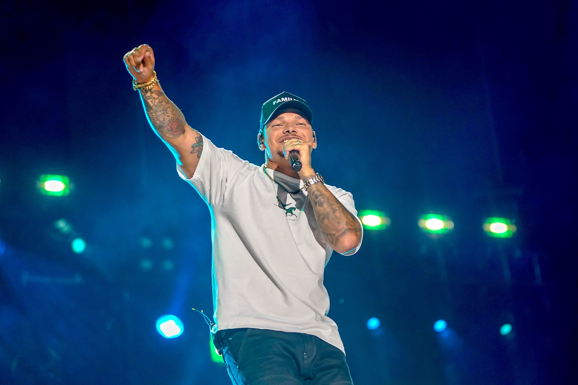 Kane Brown performs during day 2 of the CMA Fest 2022