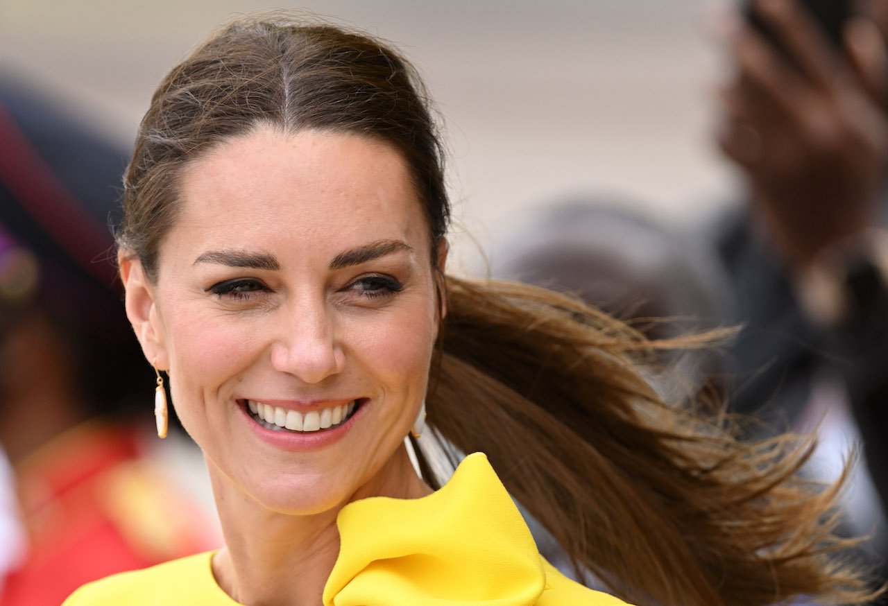 Kate Middleton, shown in 2022, keeps a low-maintenance look as a reality check for her royal kids.