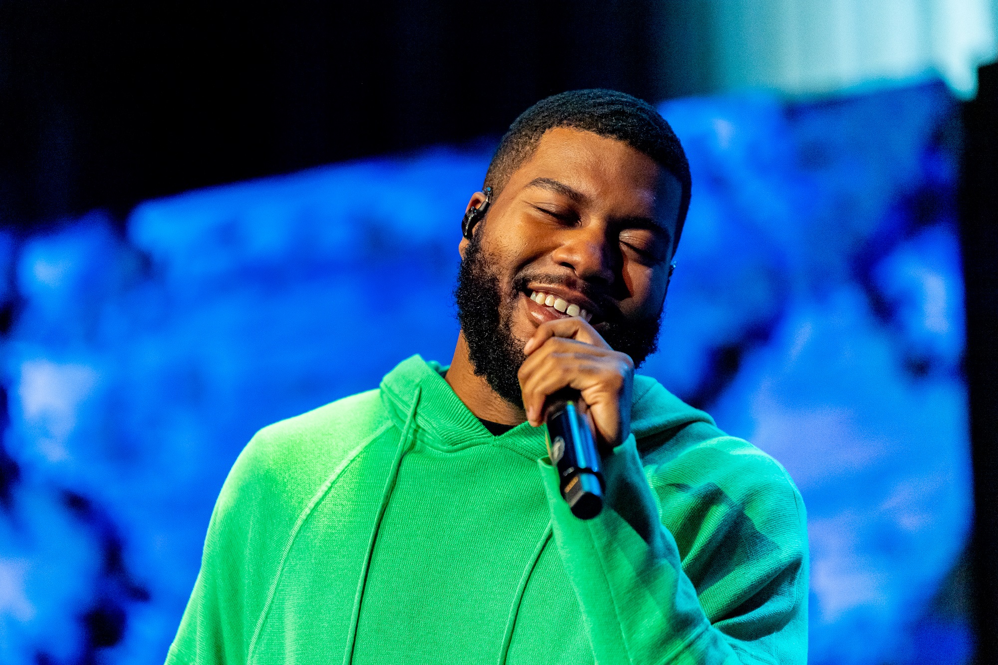 Khalid performs during the 2021 Black Entrepreneurs Day