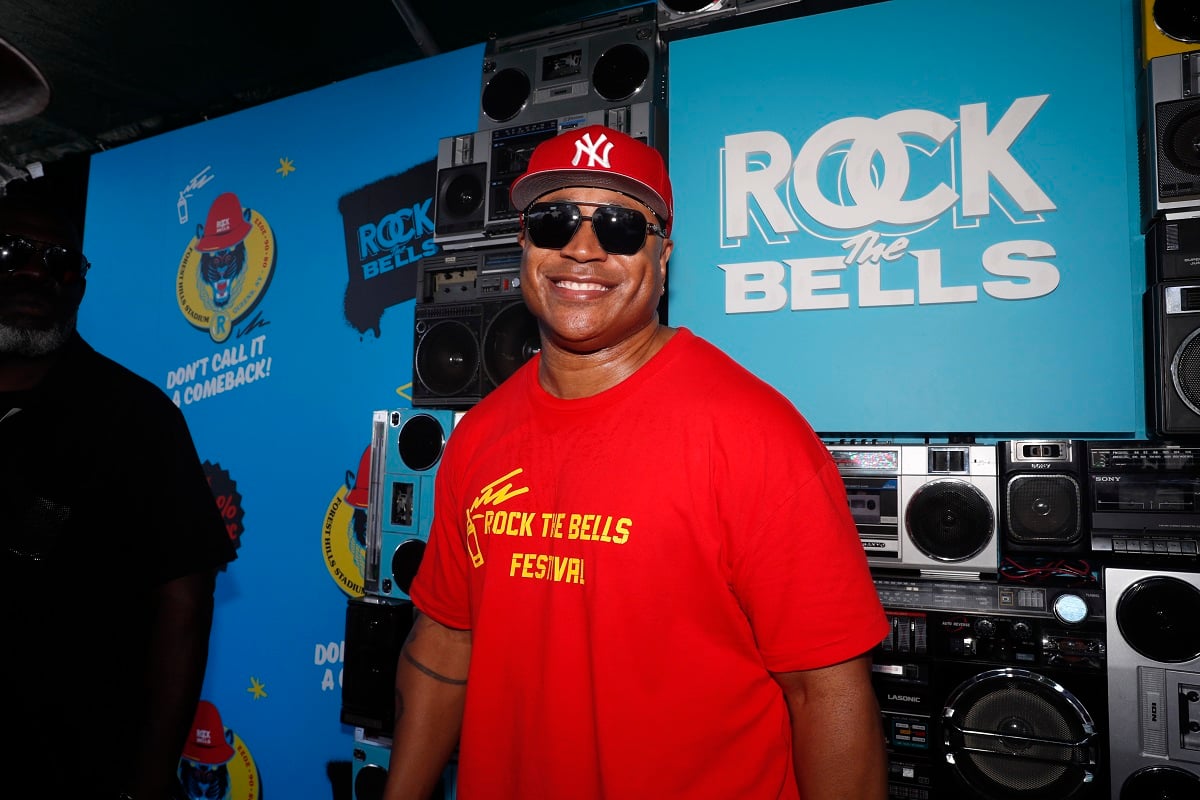 LL Cool J smiling at Rock The Bells