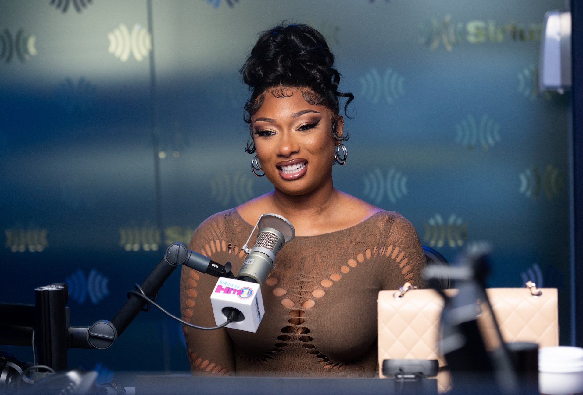 Megan Thee Stallion visits 'The Morning Mash-Up' at the SiriusXM Studios