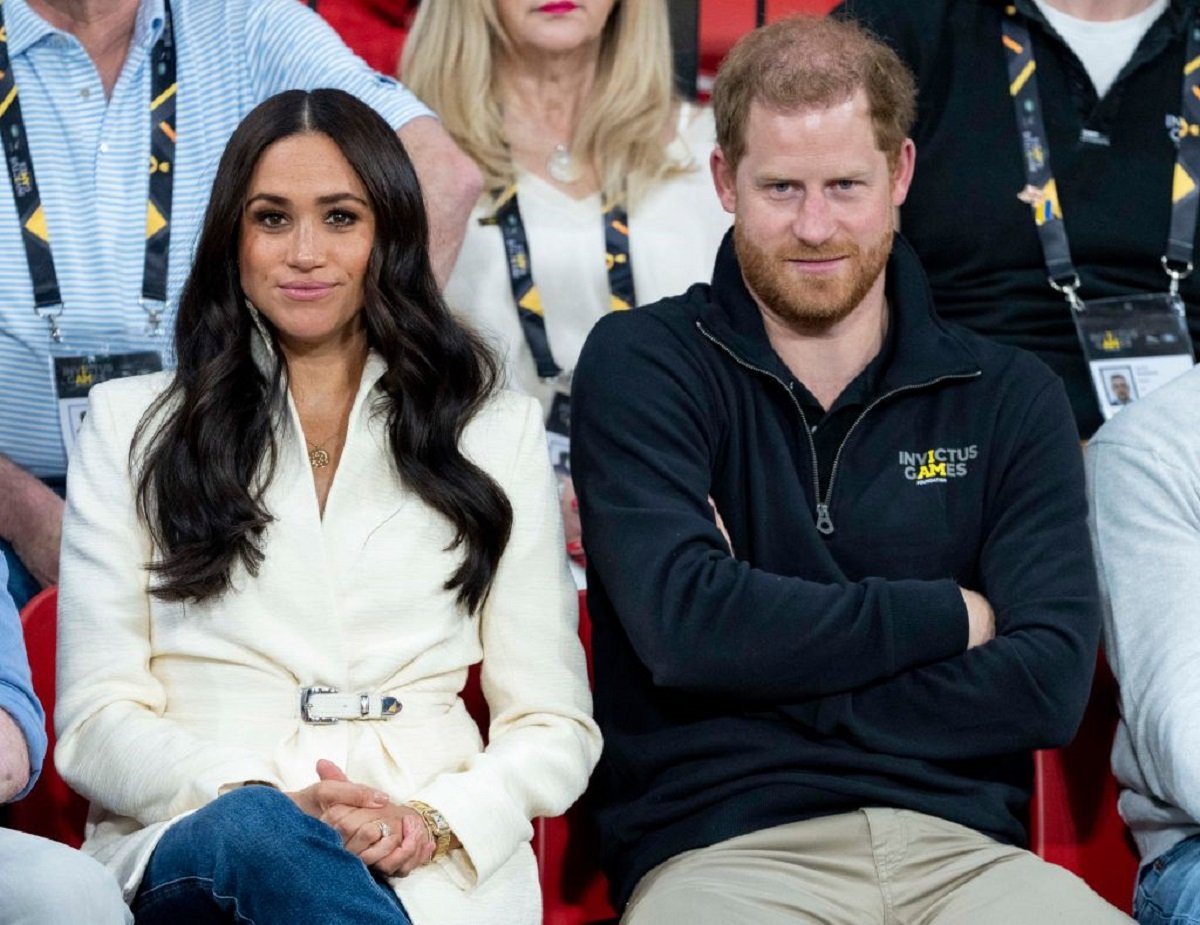 Meghan Markle and Prince Harry, who's next U.K. trip could be like entering a "lion's den," at the sitting volleyball during the Invictus Games