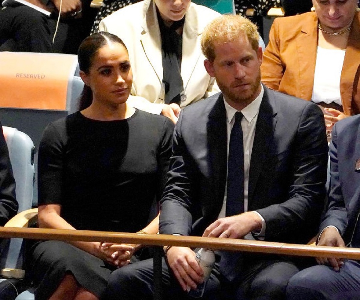 Meghan Markle and Prince Harry, who are reportedly have a plan to fight back after allegations in book, listen to speakers at the General Assembly during the Nelson Mandela International Day at the United Nations Headquarters
