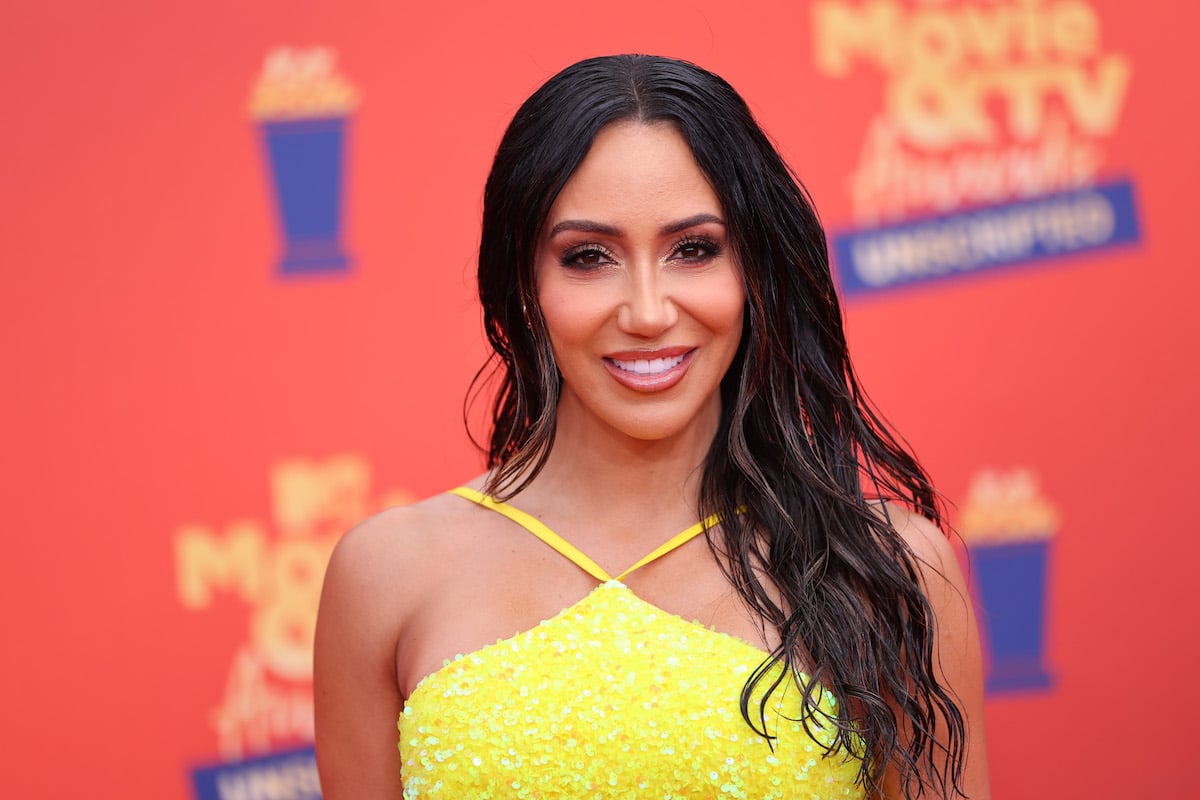 "RHONJ" star Melissa Gorga poses at an event.