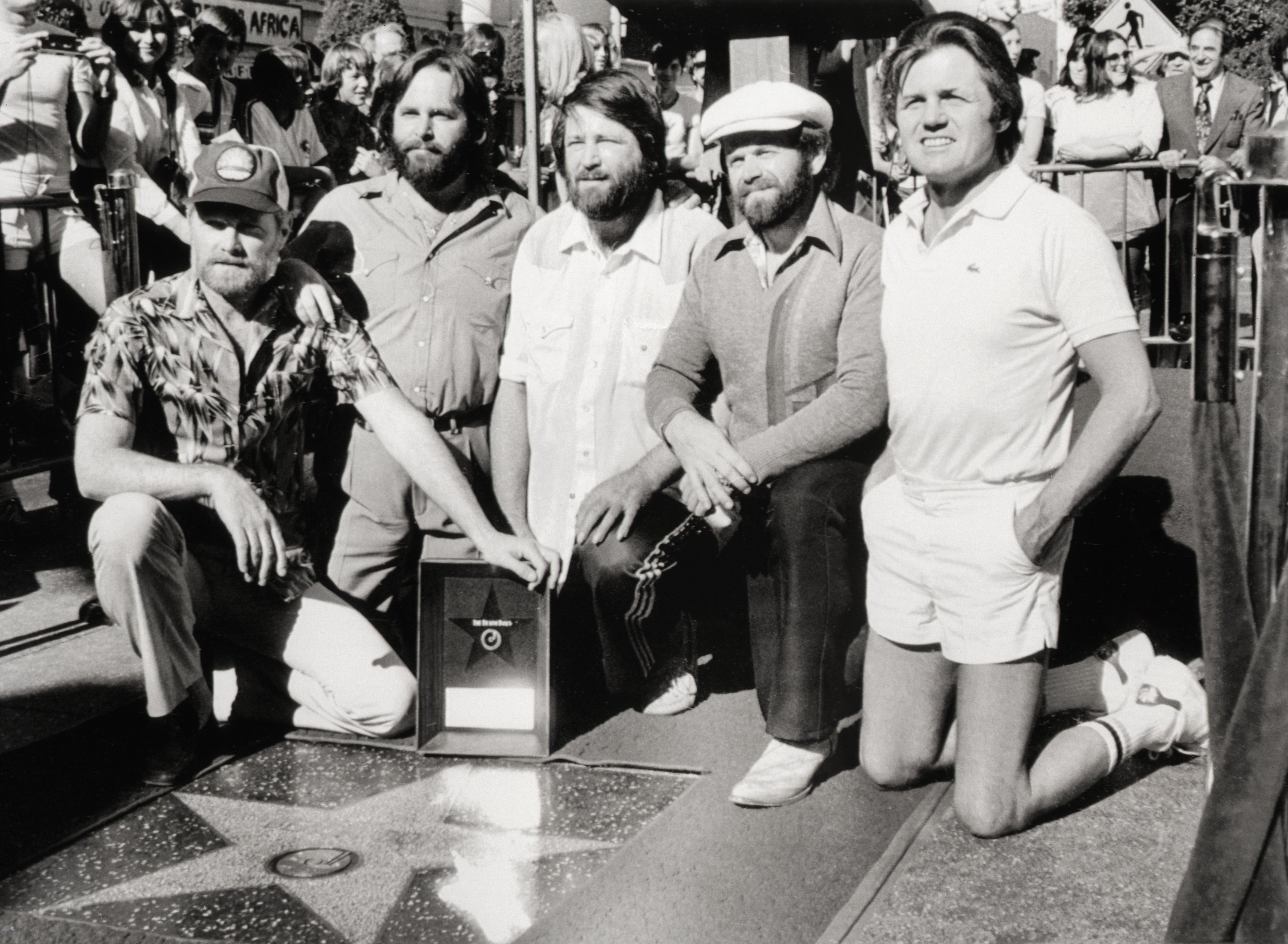 The Beach Boys at the Hollywood Walk of Fame