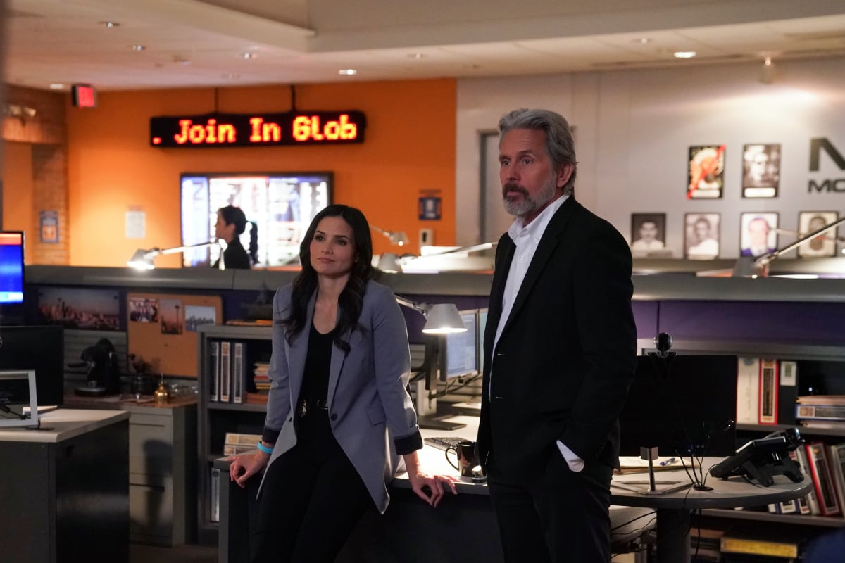 NCIS stars Gary Cole as FBI Special Agent Alden Parker and Katrina Law as NCIS Special Agent Jessica Knight