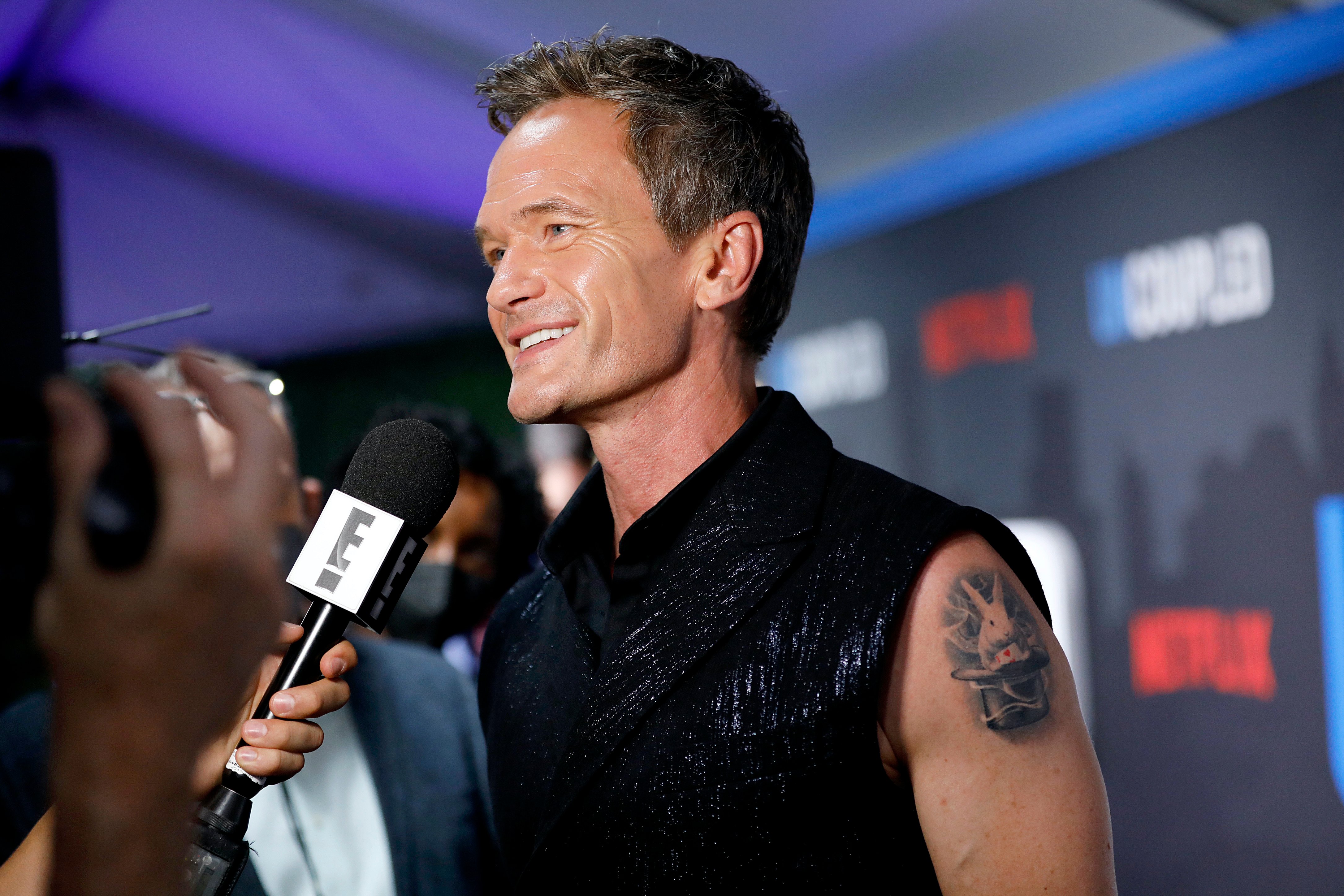 Part-time magician Neil Patrick Harris attends the premiere of Netflix's Uncoupled