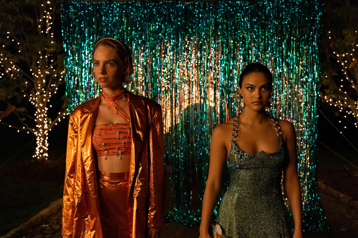 'Do Revenge' comes to Netflix in September. Maya Hawke and Camila Mendes, seen here, star in the film.