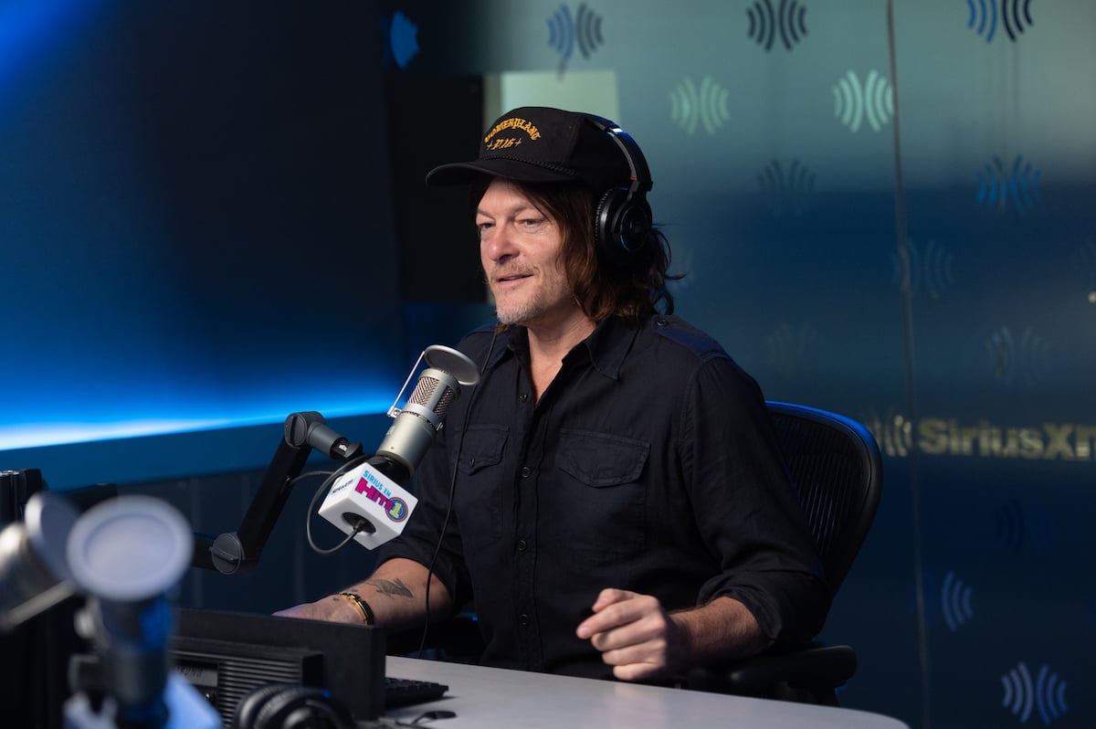 Norman Reedus visits the SiriusXM Studios