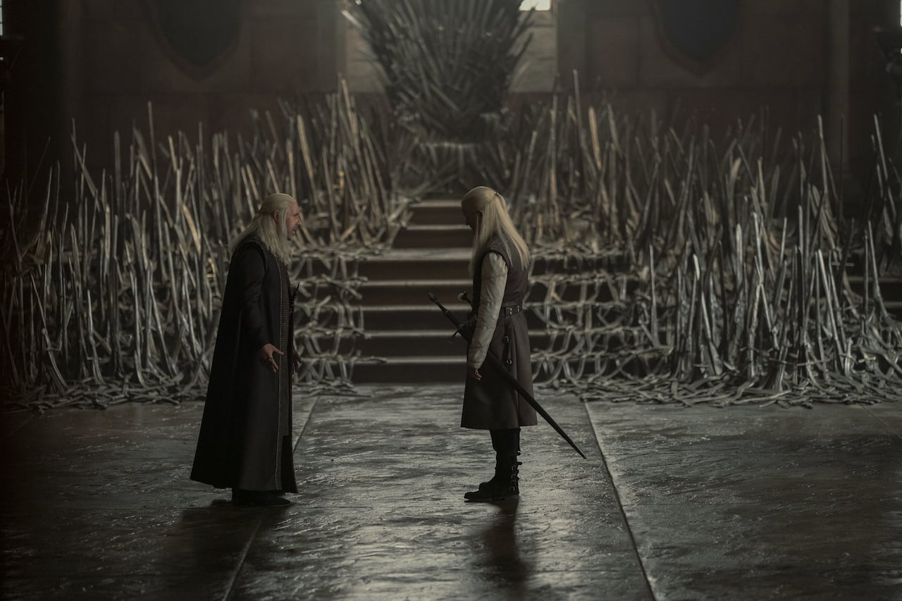 House of the Dragon': Why KIng Viserys Being Cut by the Iron Throne is More  Important Than You Think