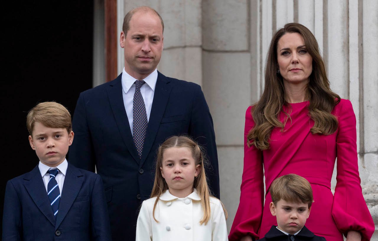 Prince William and Kate Middleton, pictured with their kids in 2022, reportedly need more space for their family