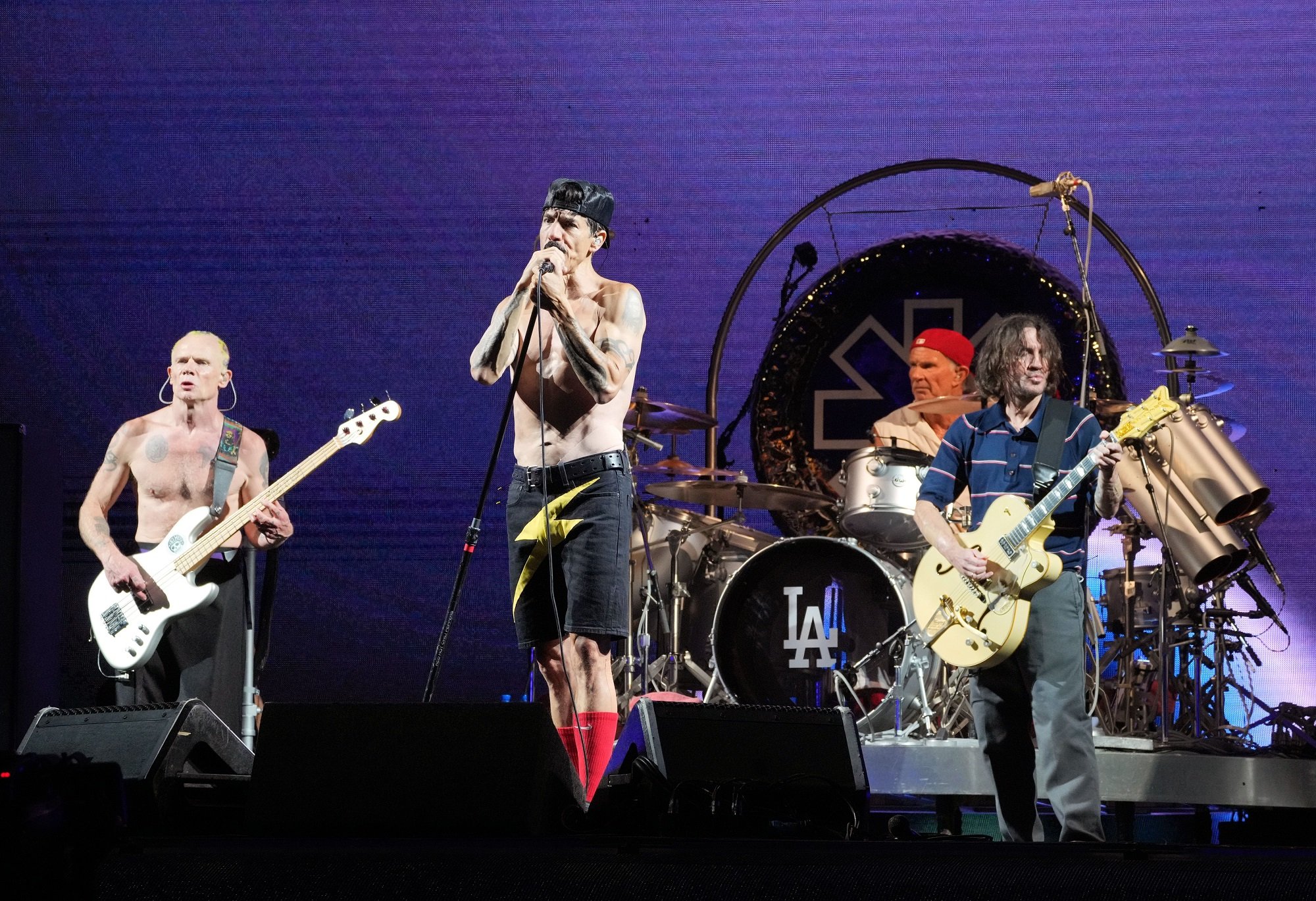 Red Hot Chili Peppers perform at SoFi Stadium in 2022