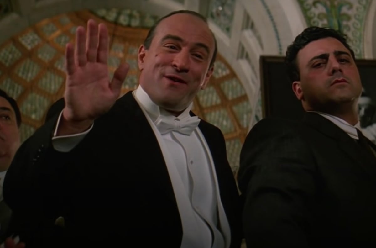 The Untouchables star Robert De Niro as Al Capone