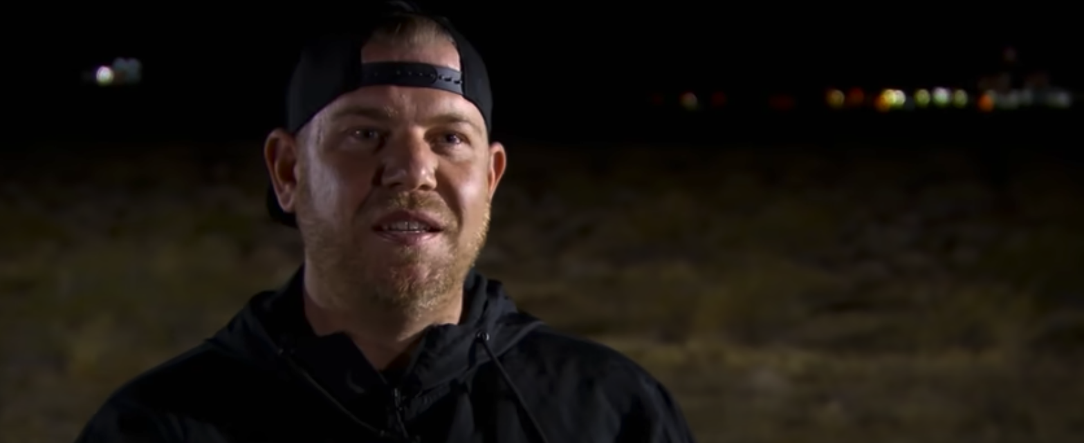 Ryan Fellows of 'Street Outlaws' wearing a backwards baseball cap