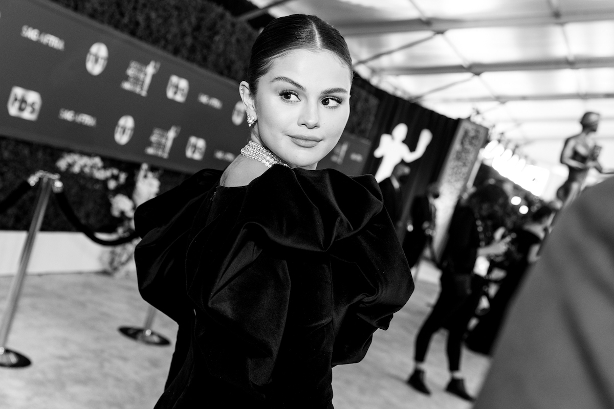 Singer and songwriter Selena Gomez at the SAG Awards