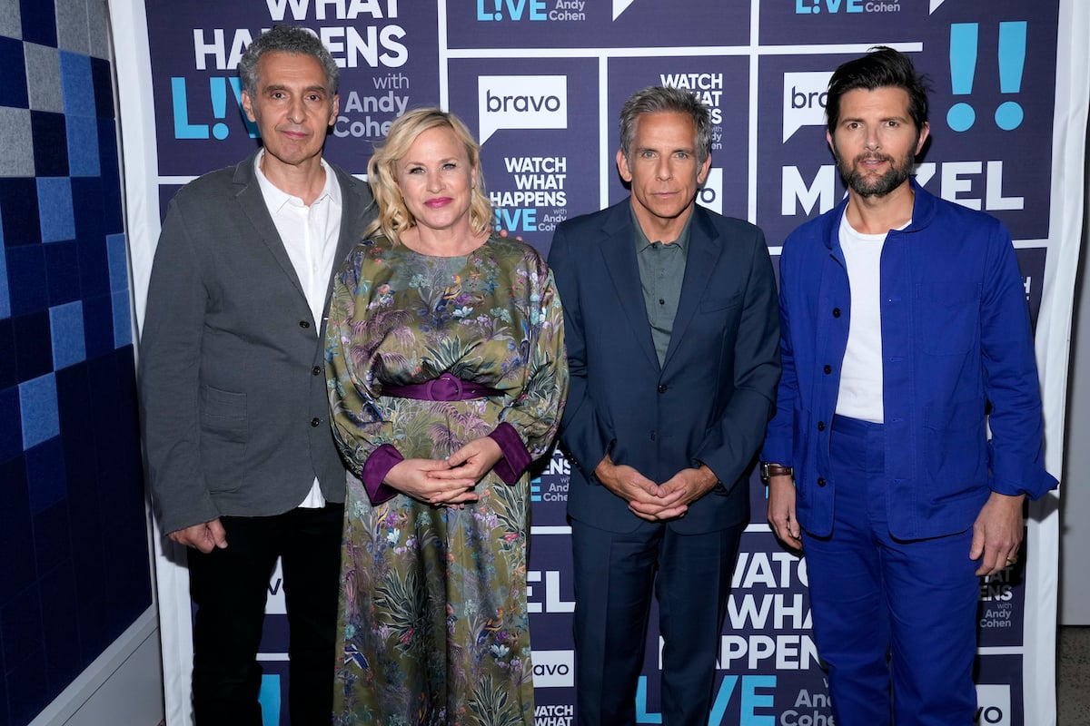 'Severance' cast and crew members (l-r) John Turturro, Patricia Arquette, Ben Stiller, Adam Scott