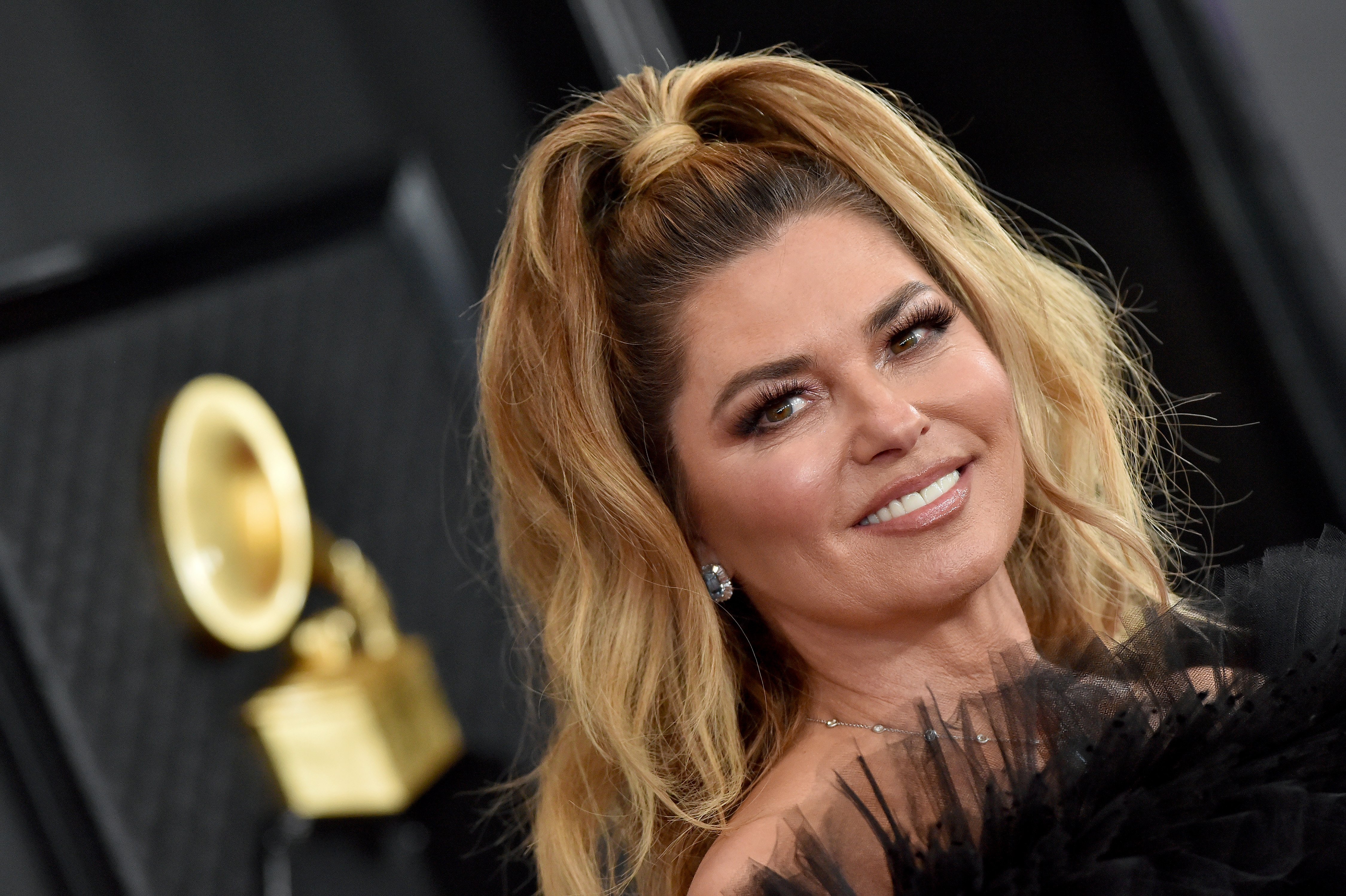 Shania Twain attends the 62nd Annual Grammy Awards