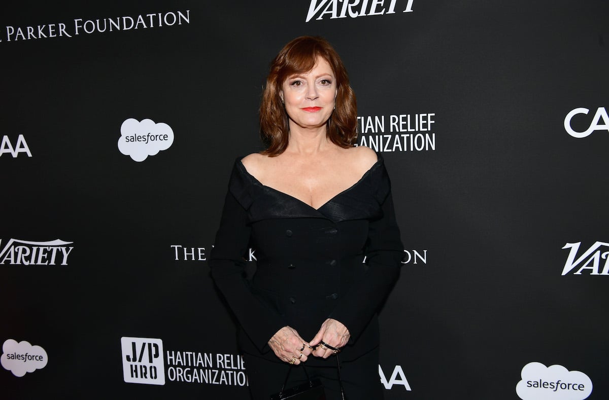 'Monarch' actor Susan Sarandon smiling